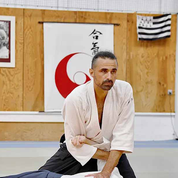 Aïkido Auzeville Tolosane professeur Christophe Ferragne